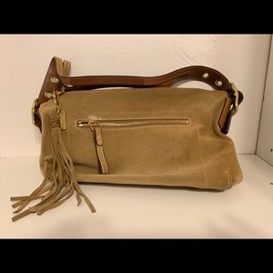 EUC Suede Coach Purse